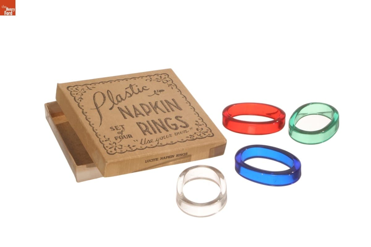 Set of Napkin Rings, circa 1950