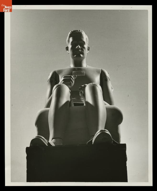 Ford "Average Man" Automobile Design and Testing Mannequin, 1952