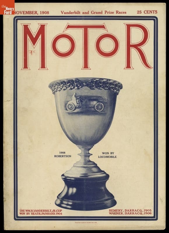 "Motor" Magazine for November 1908