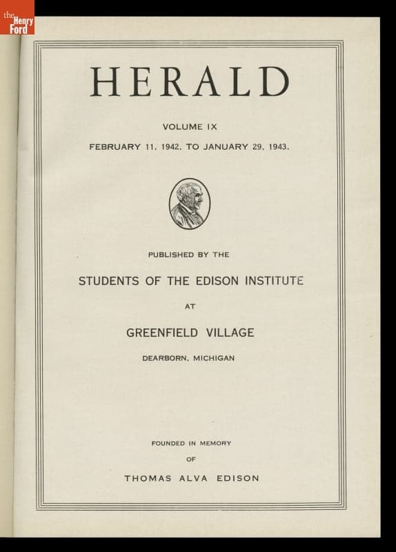 "Herald" Magazine, Bound Volume IX for February 1942 - January 1943