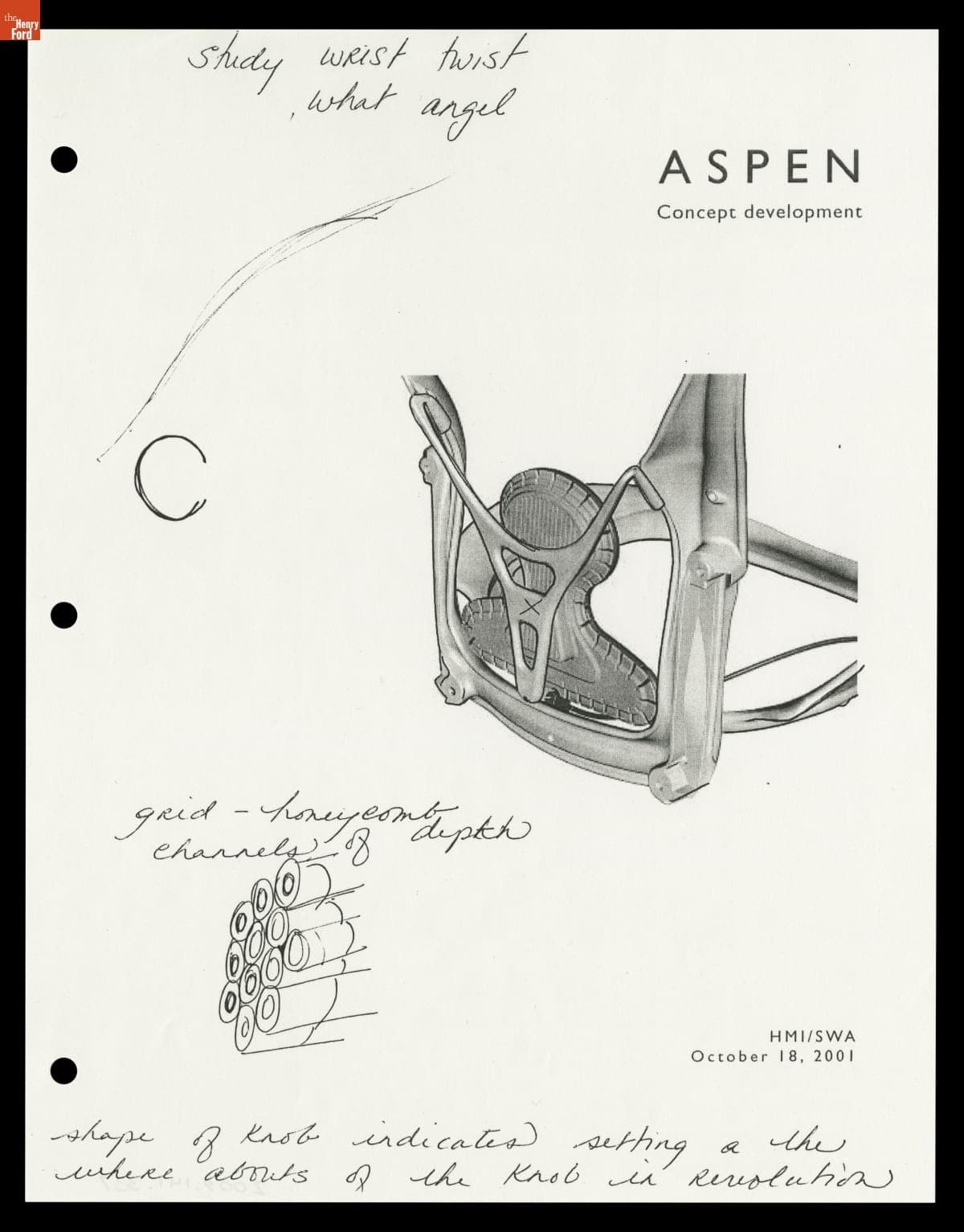 Aspen Postural Support System, October 18, 2001