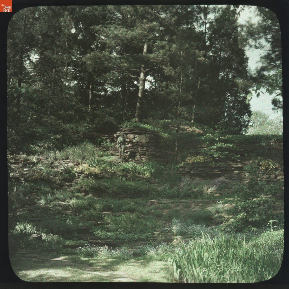 Burroughs' Grotto at Fair Lane Estate, Dearborn, Michigan, May 1933