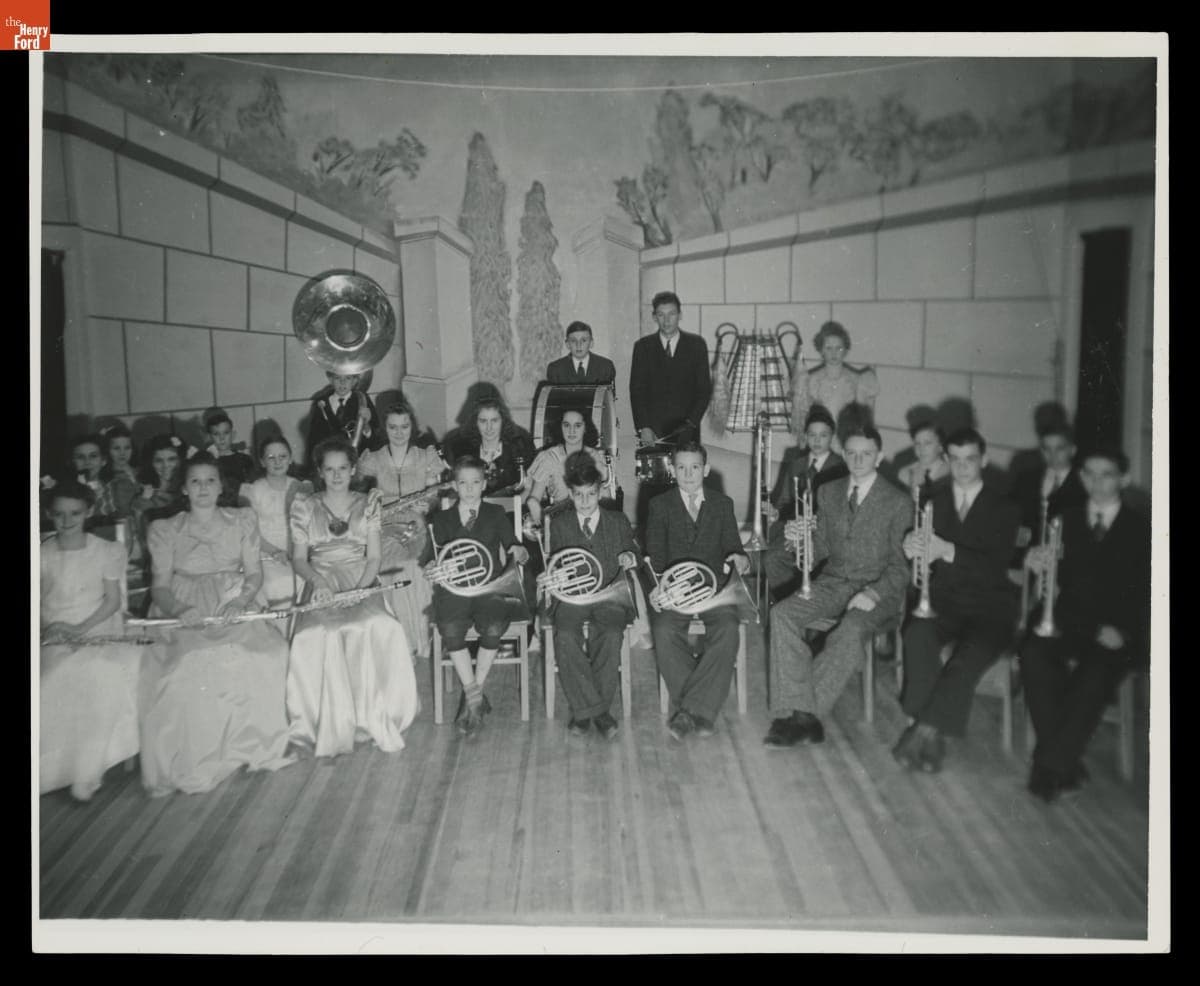 Richmond Hill School Band, circa 1937