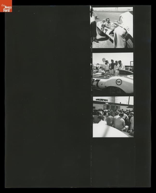 Contact Sheet, USAC Races at Daytona International Speedway, April 1959