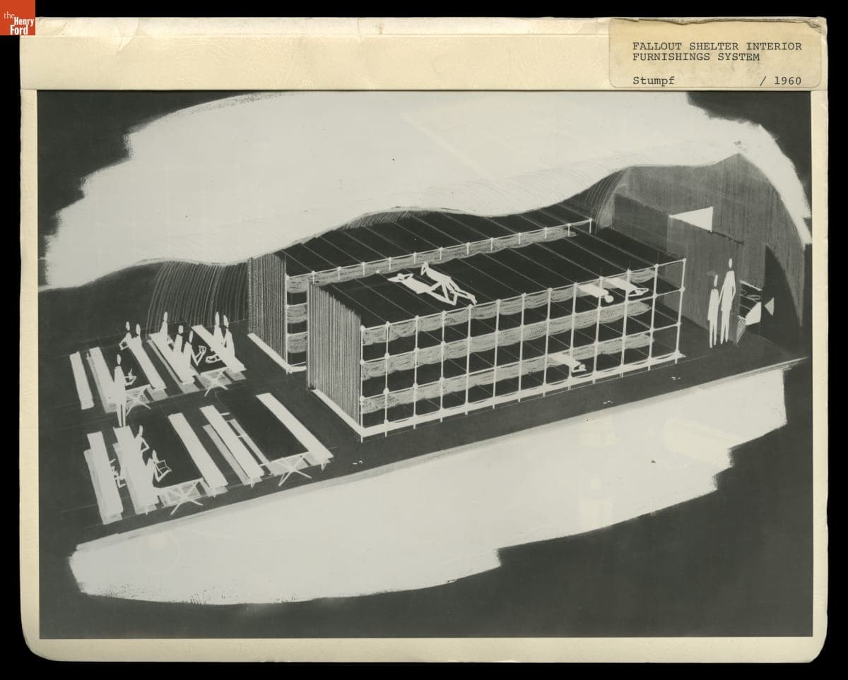 Fallout Shelter Interior Furnishings System, 1960