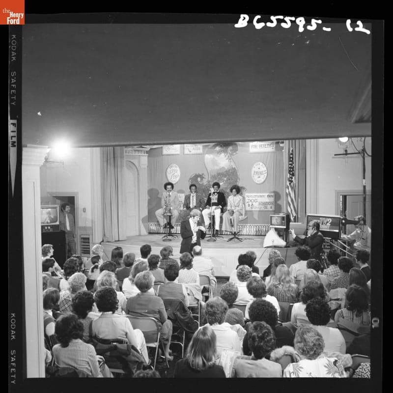 Gladys Knight and the Pips on "The Phil Donahue Show," Broadcast Live from Greenfield Village, April-May 1973