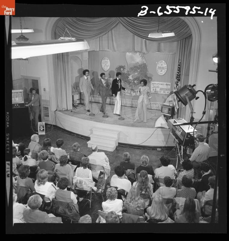 Gladys Knight and the Pips on "The Phil Donahue Show," Broadcast Live from Greenfield Village, April-May 1973