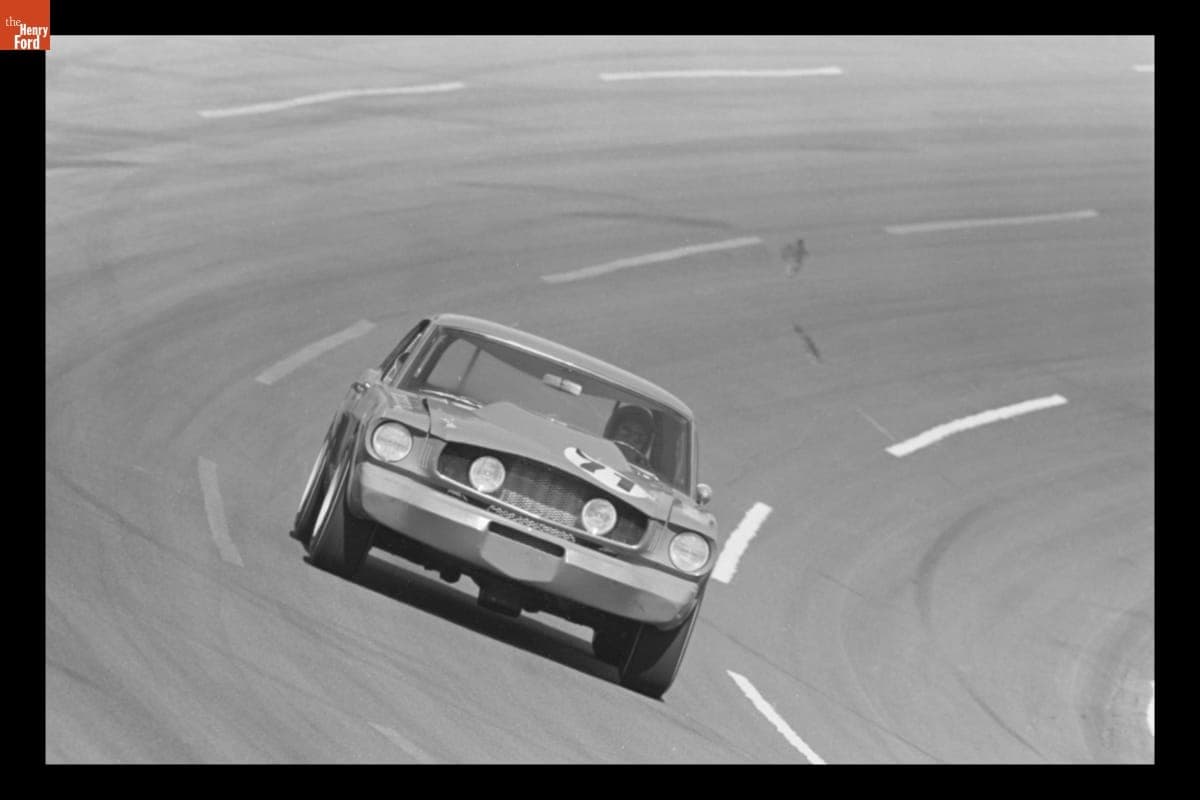 Ford Mustang Driven by Skip Scott and Charlie Hayes at the Daytona Continental 2000 km Race, February 1965
