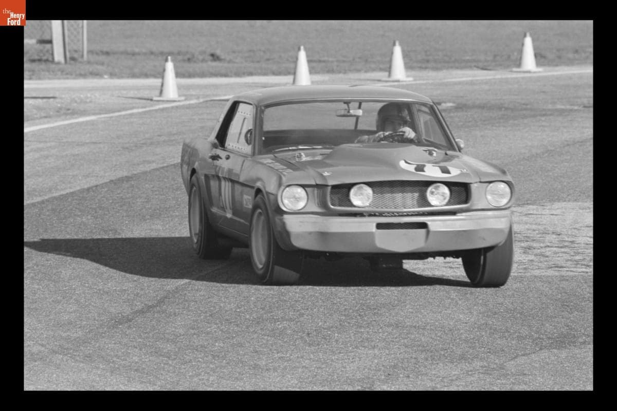 Ford Mustang Driven by Skip Scott and Charlie Hayes at the Daytona Continental 2000 km Race, February 1965