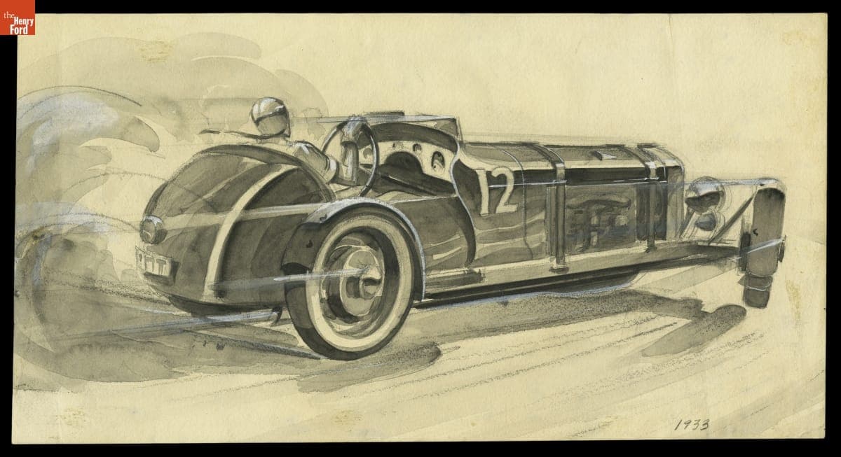 "Race Car No. 12," 1933