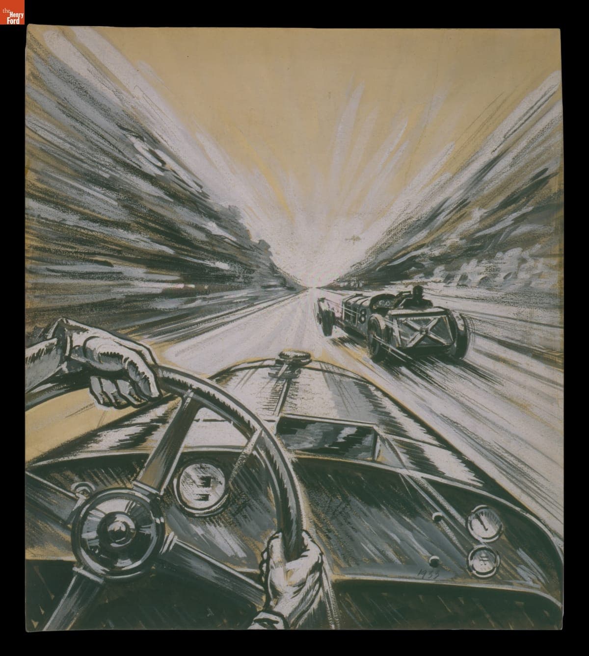 View from Race Driver's Perspective, 1933