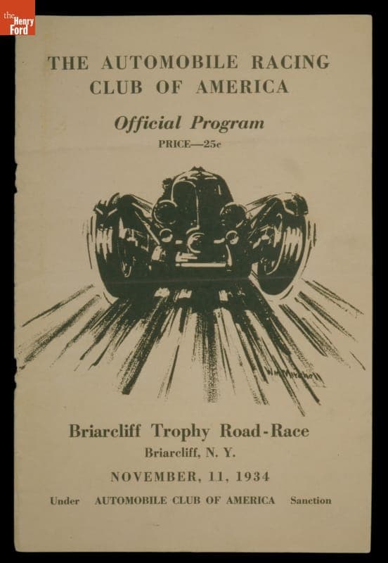 Briarcliff Trophy Road-Race, New York, 1934