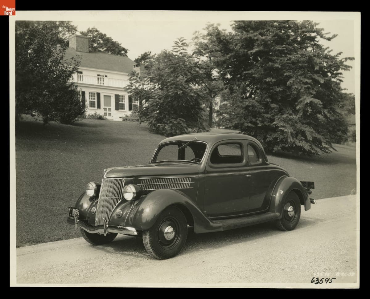 Ford V-8 Five Window Coupe in Greenfield Village, August 1935