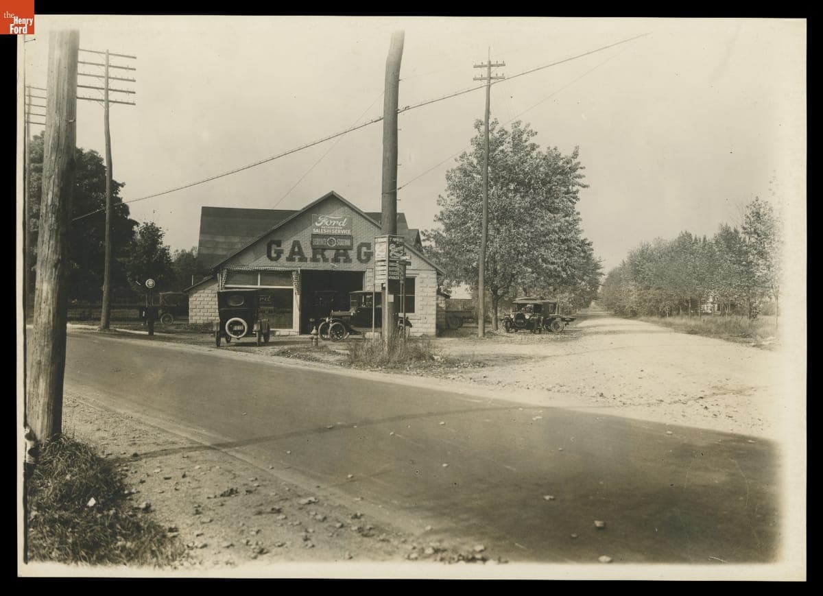 Harry S. Gould Company Ford Dealership, Pompton Lakes, New Jersey, circa 1920