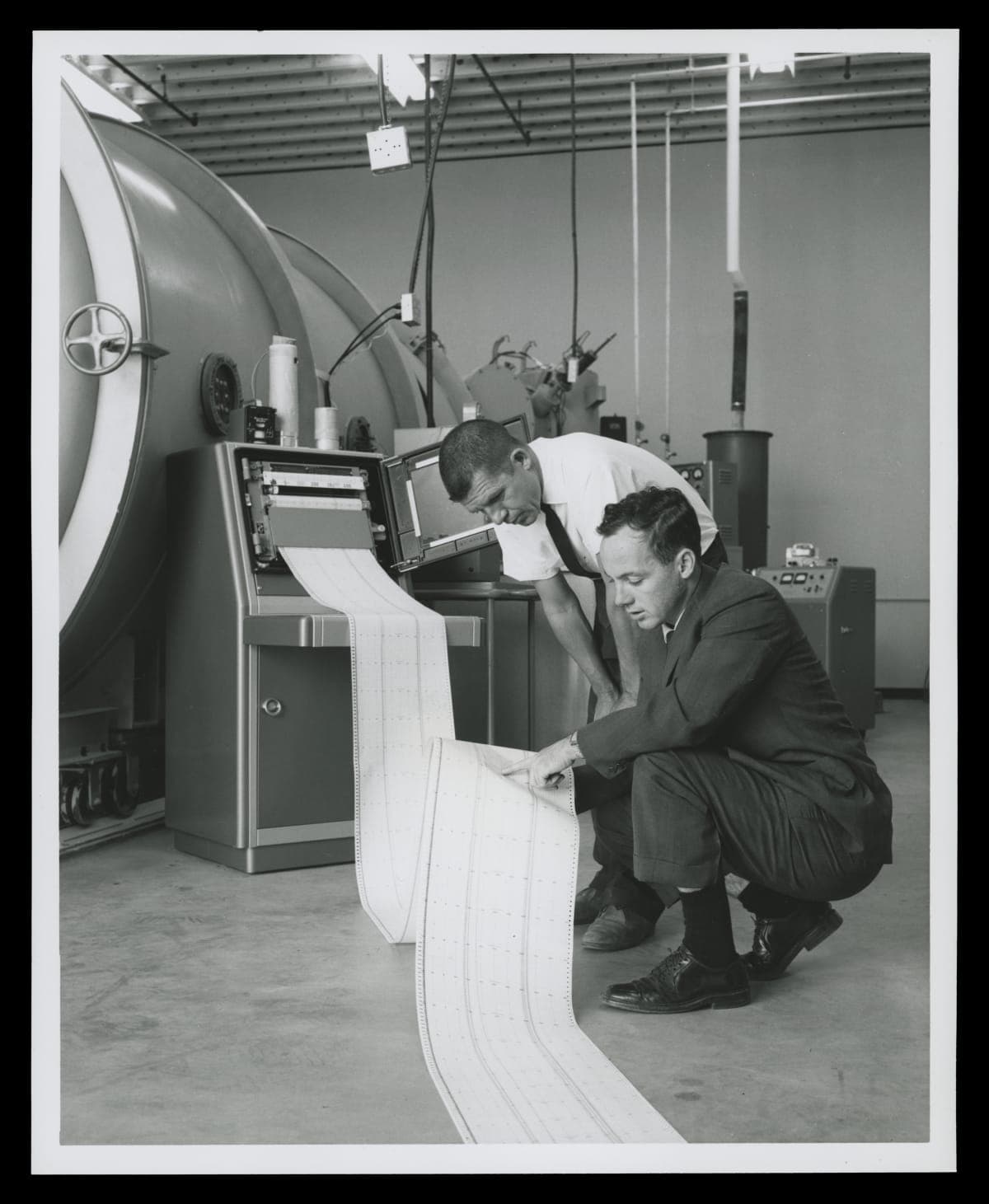 Testing the Lunar Capsule Built by Ford Motor Company Aeronutronic Division, 1960