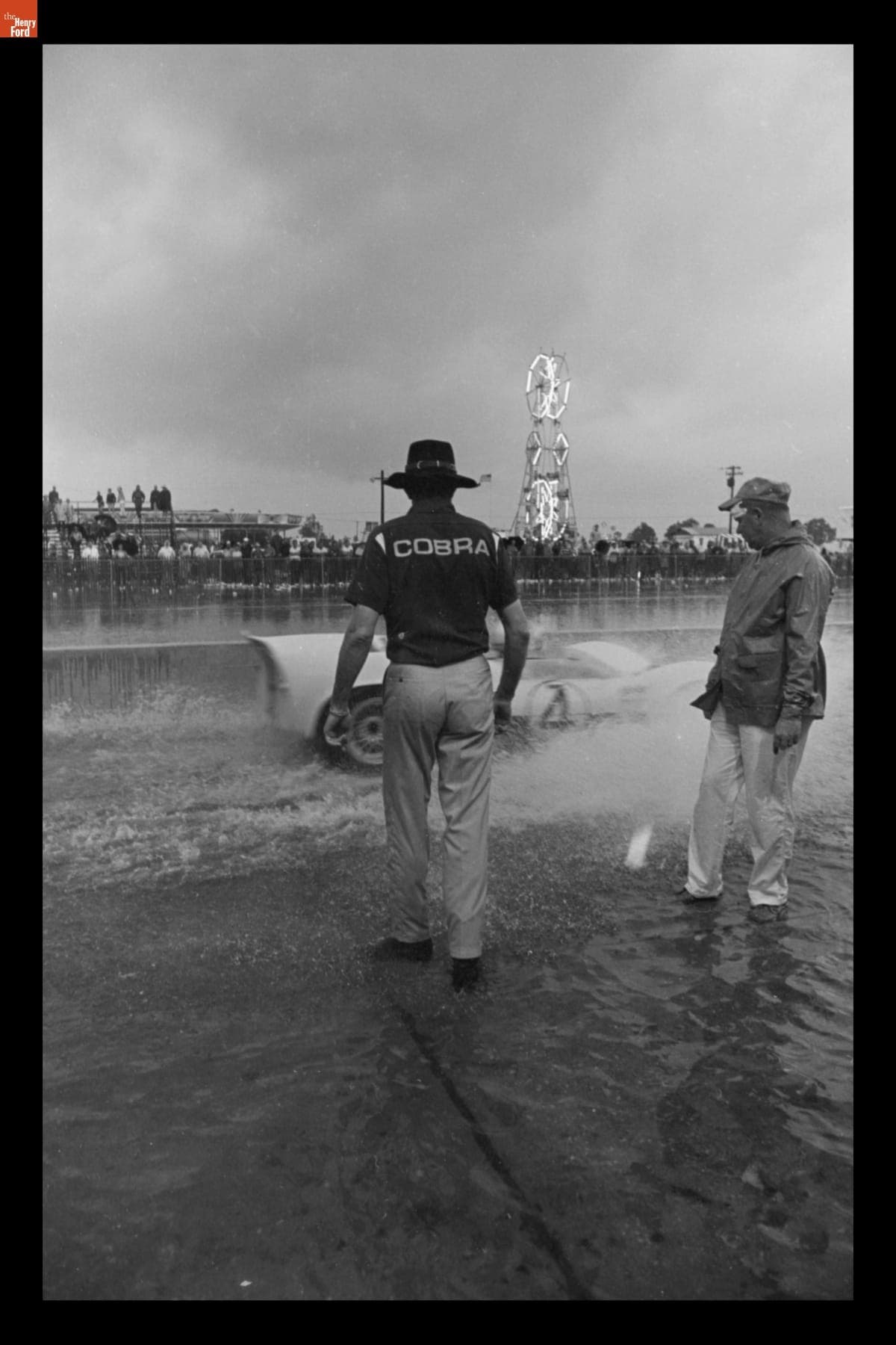 Flooding at the 12 Hours of Sebring Race, March 27, 1965