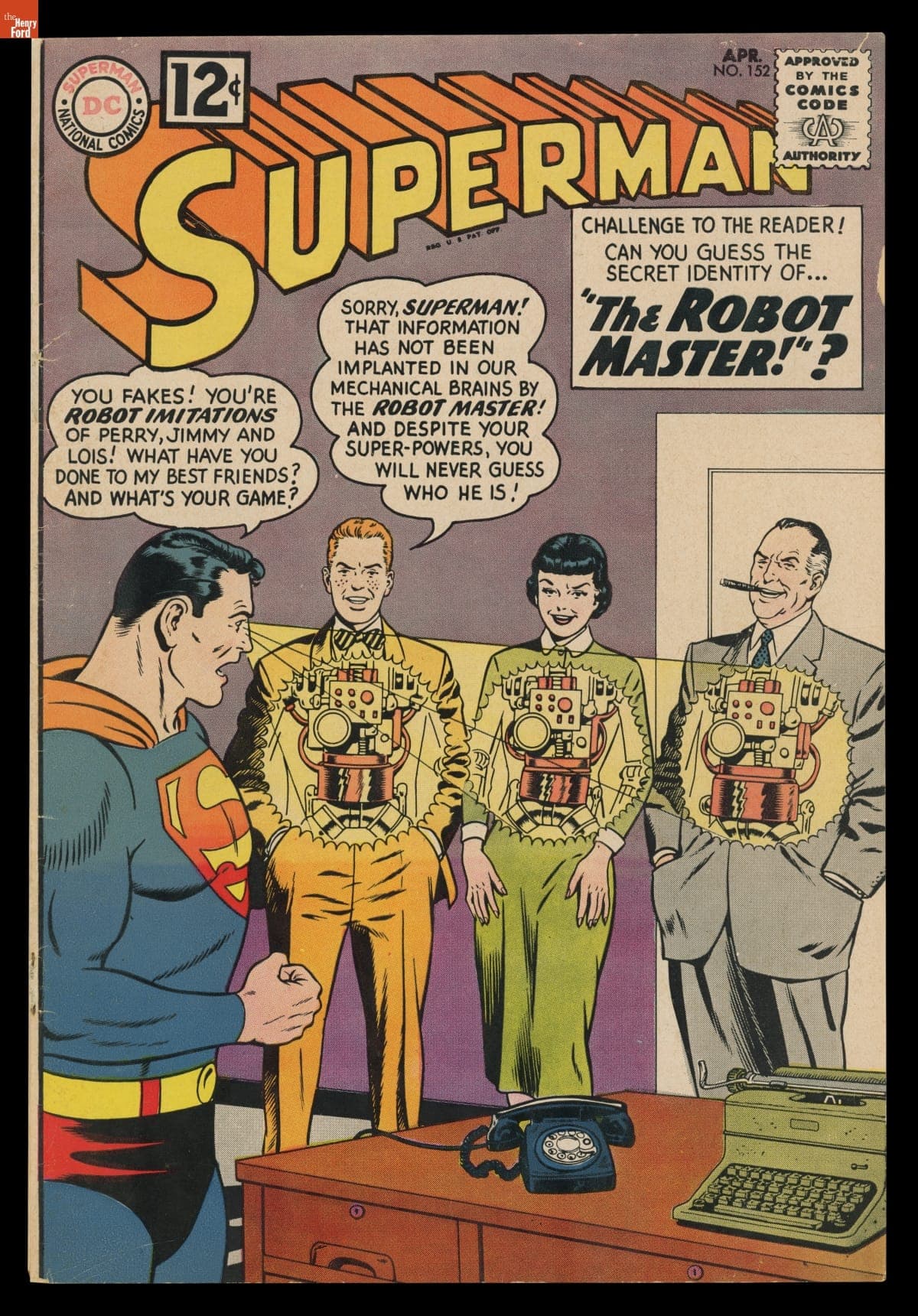 "Superman" Comic Book for April 1962