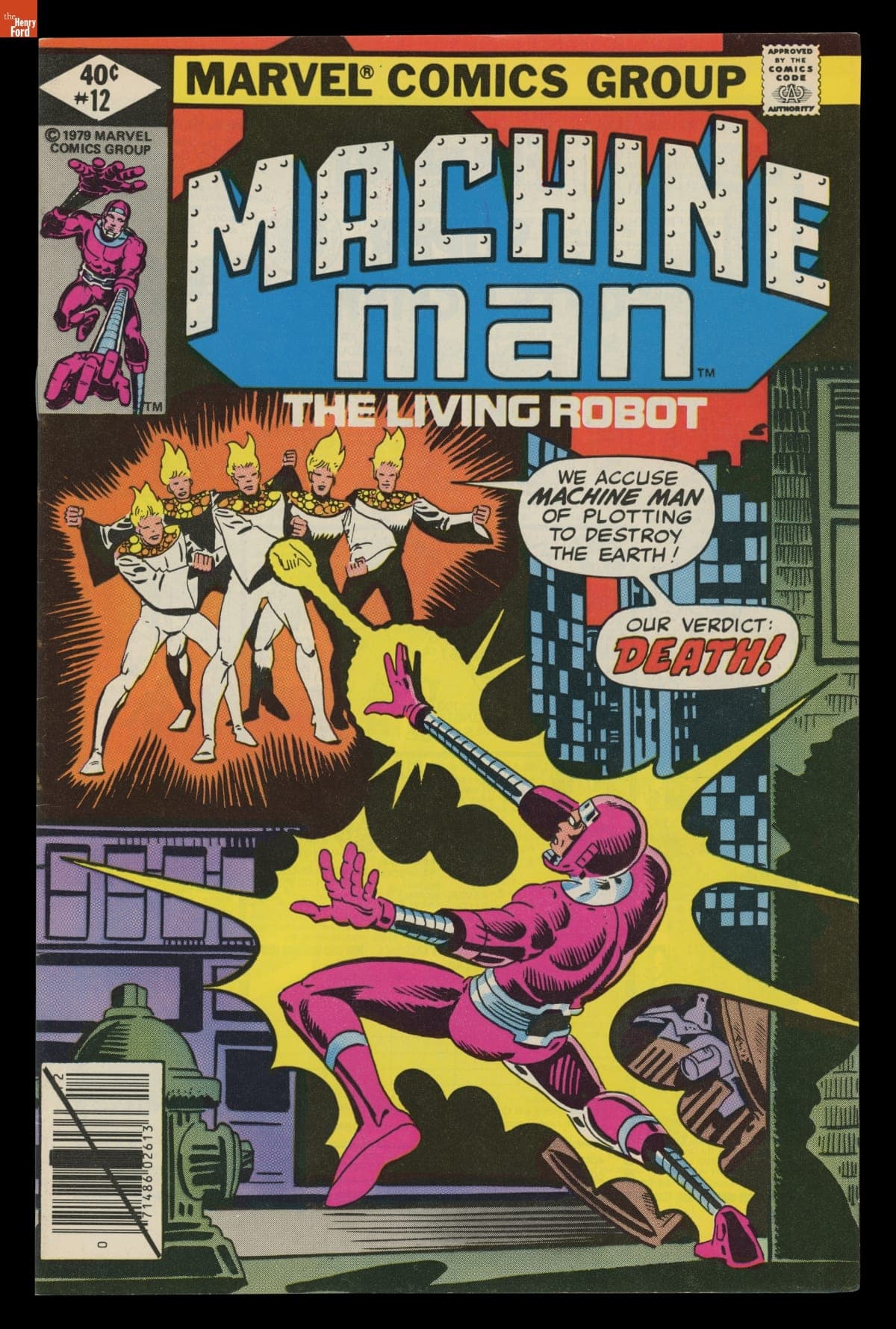 "Machine Man" Comic Book for December 1979