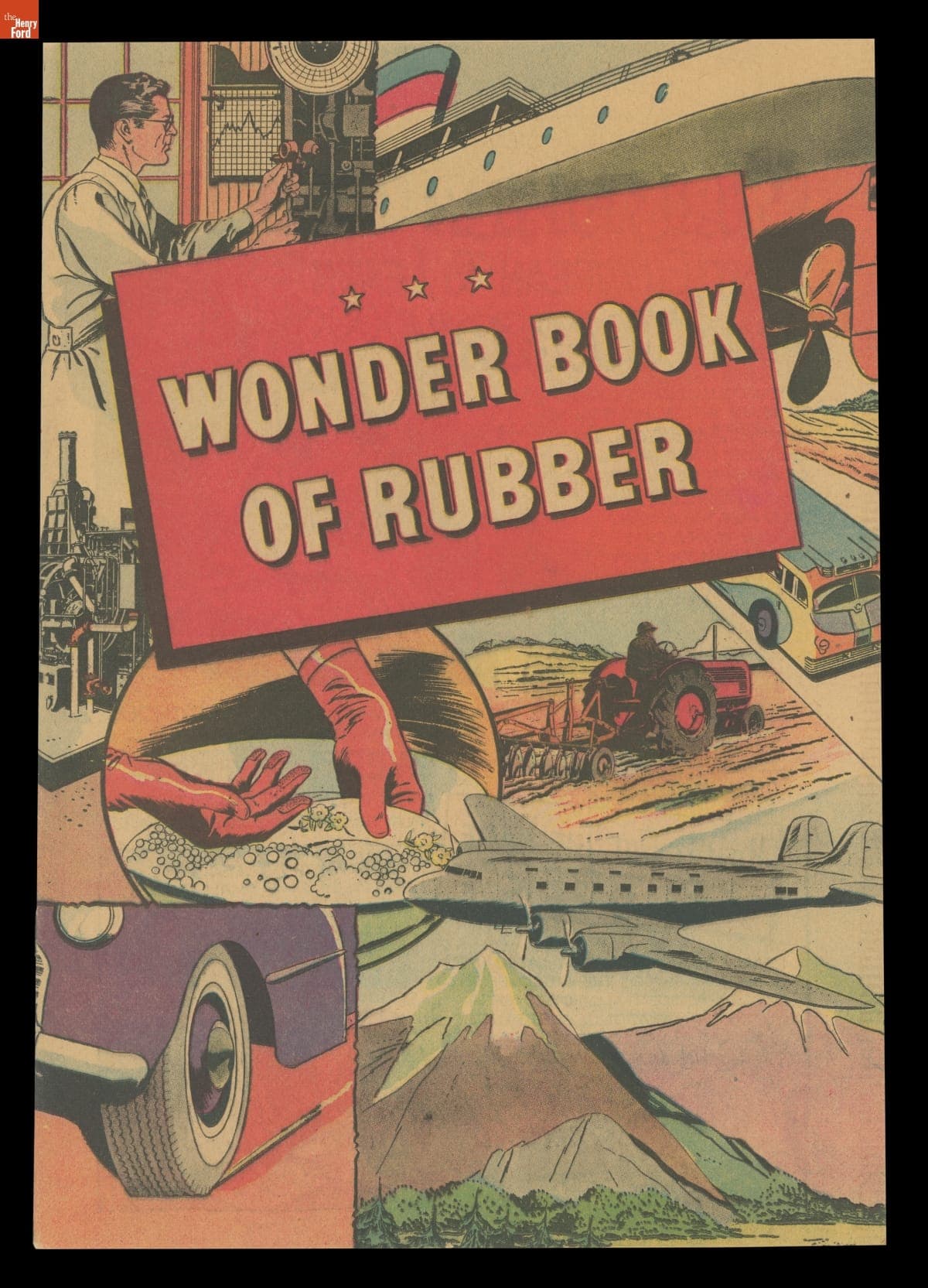 "Wonder Book of Rubber" Comic Book, circa 1951