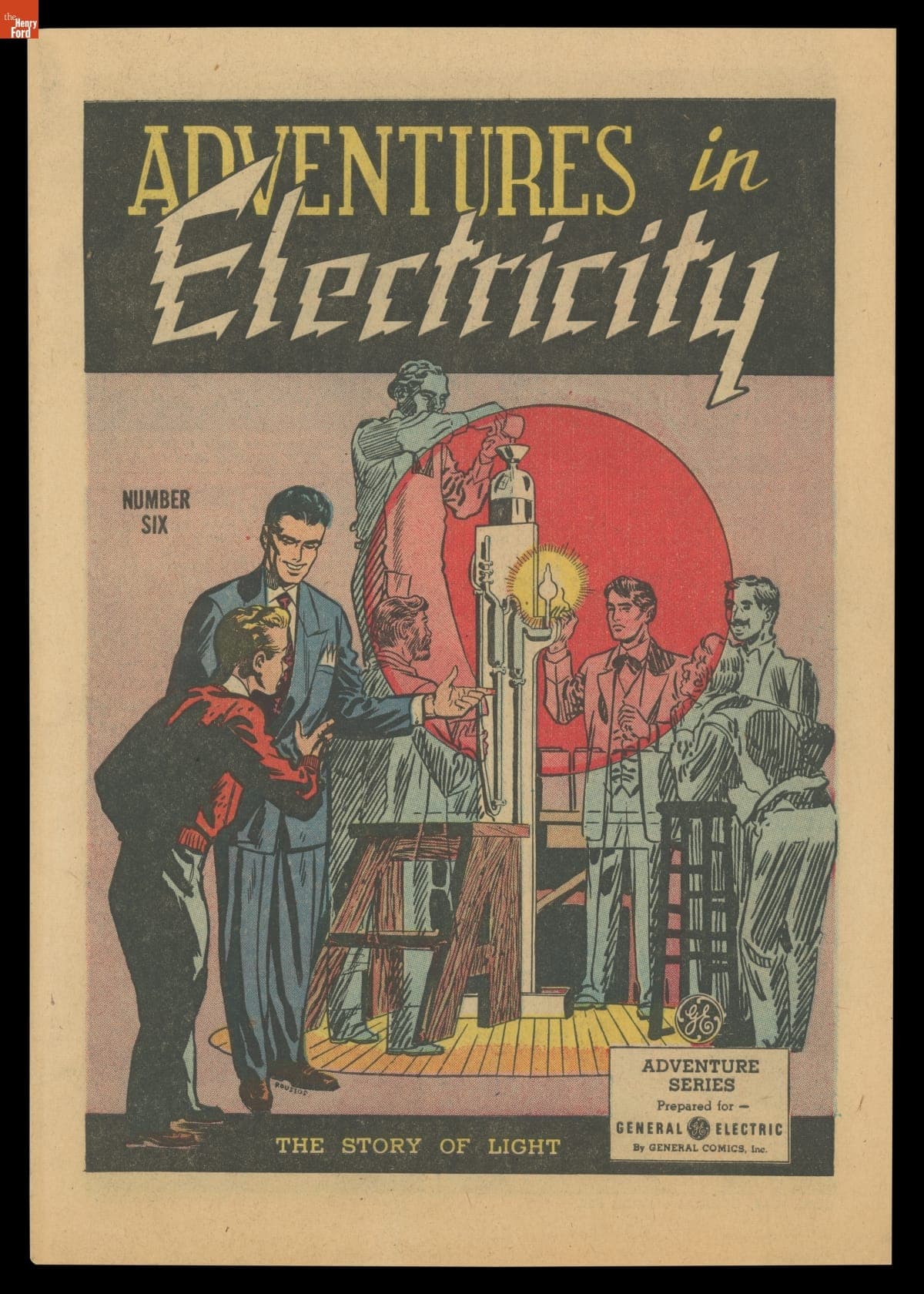 "Adventures in Electricity" Comic Book, 1949