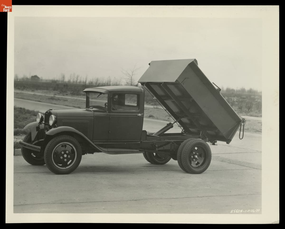 Ford Model AA Dump Truck, November 1930