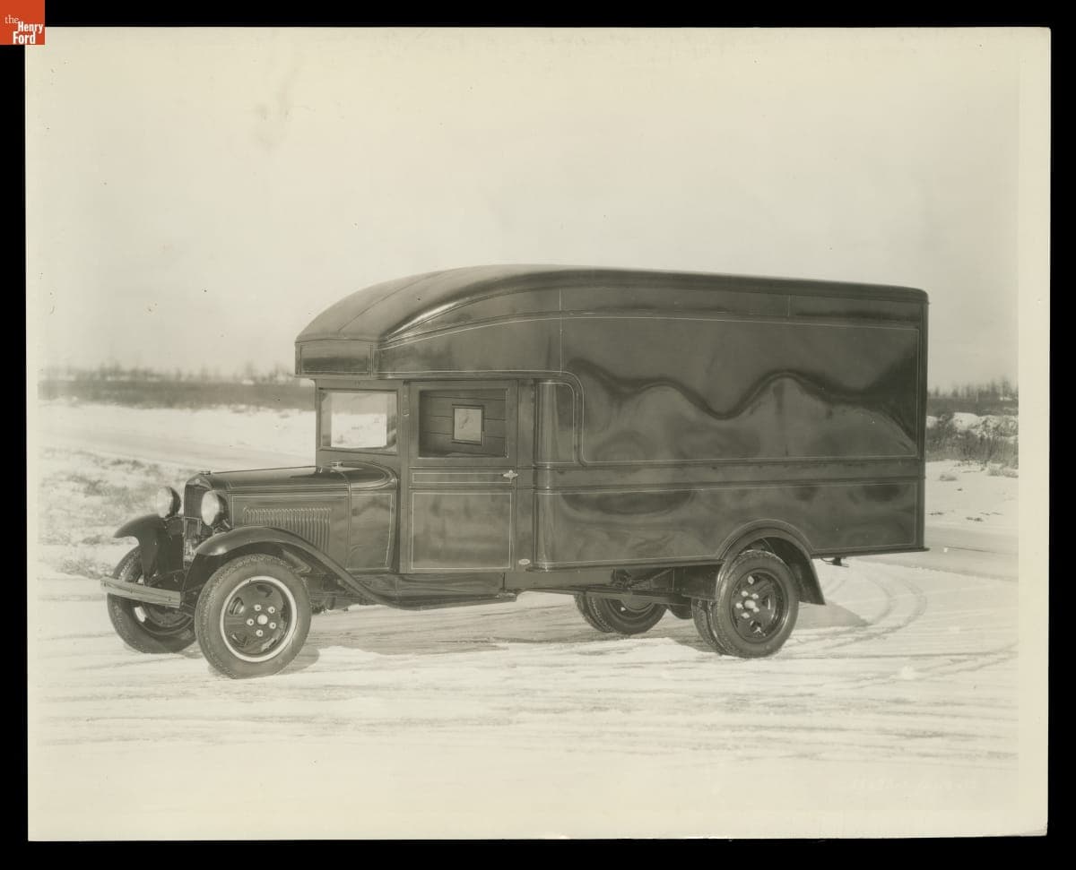 Ford Model AA Moving Van, December 1930