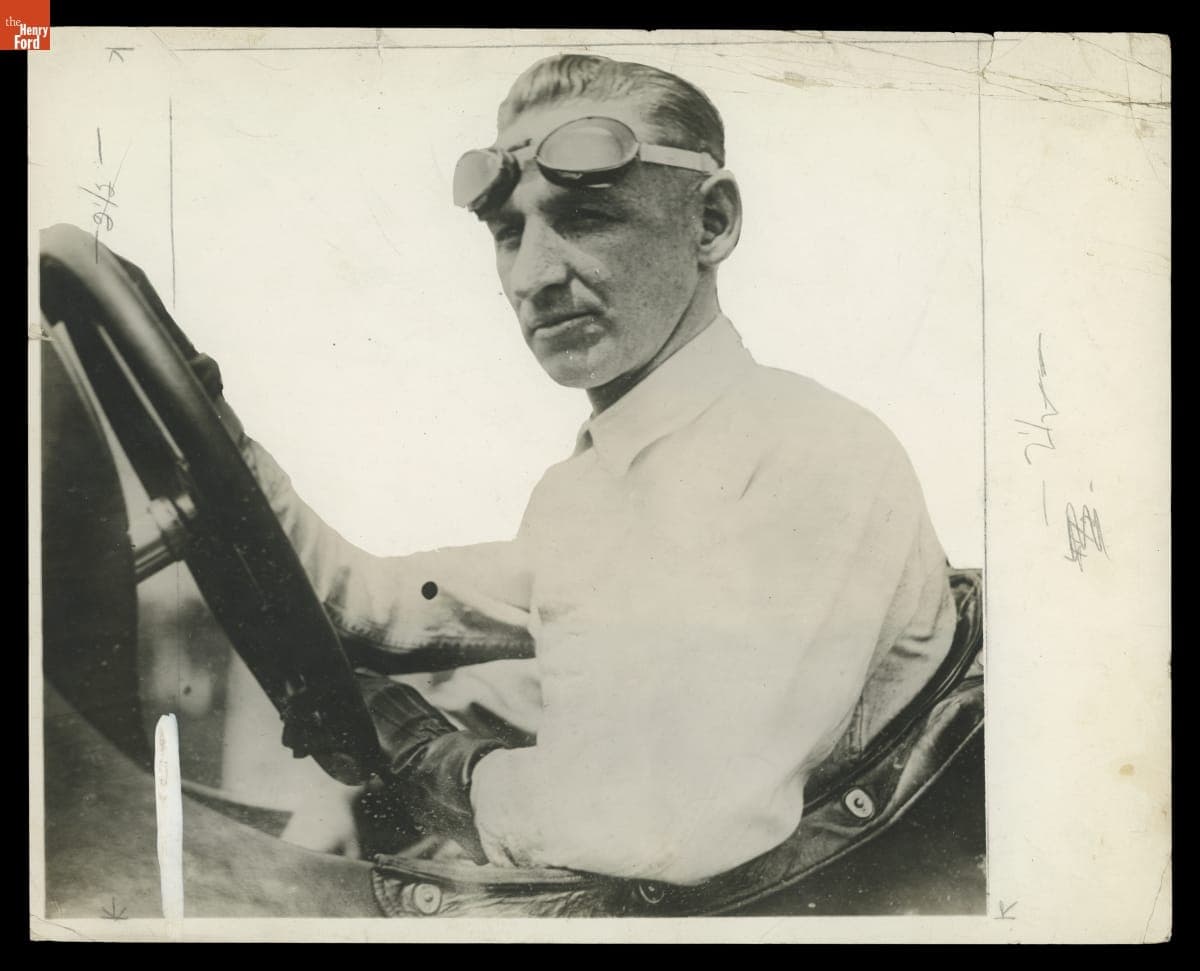 Race Car Driver Joe Boyer, circa 1920