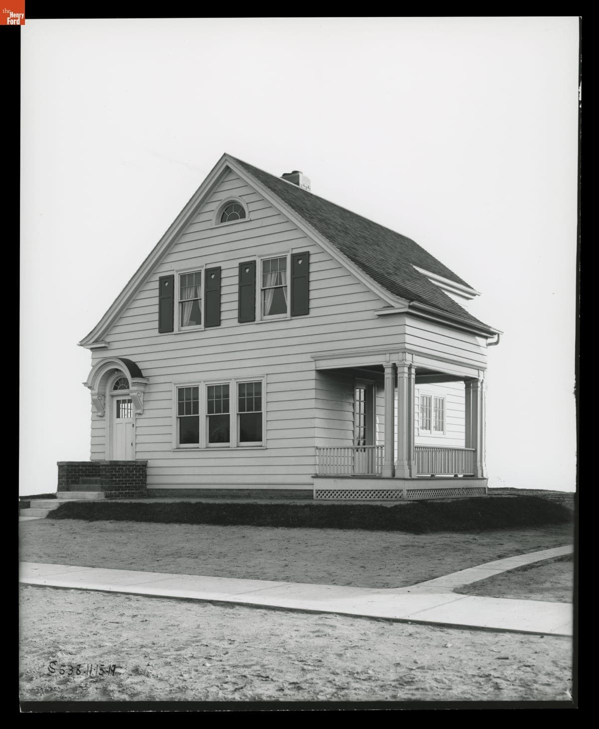 "Type A" Model Home in the Ford Homes District, Dearborn, Michigan, November 1919