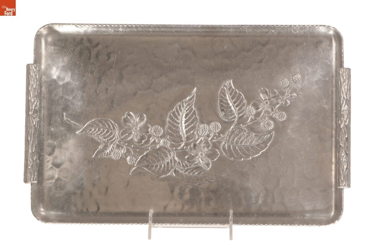 Everlast "Forged Blackberry" Serving Tray, 1938-1947