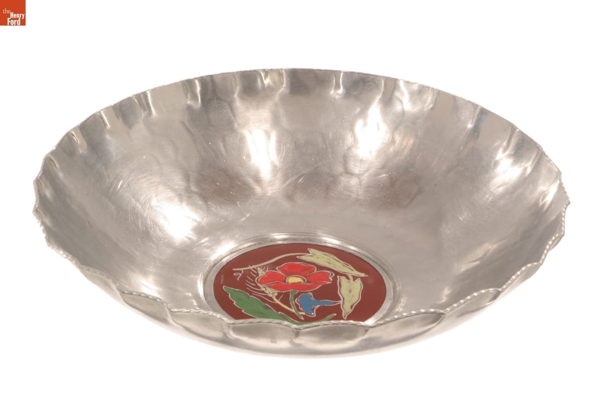 Everlast "Forged Poppy" Salad Bowl, circa 1938