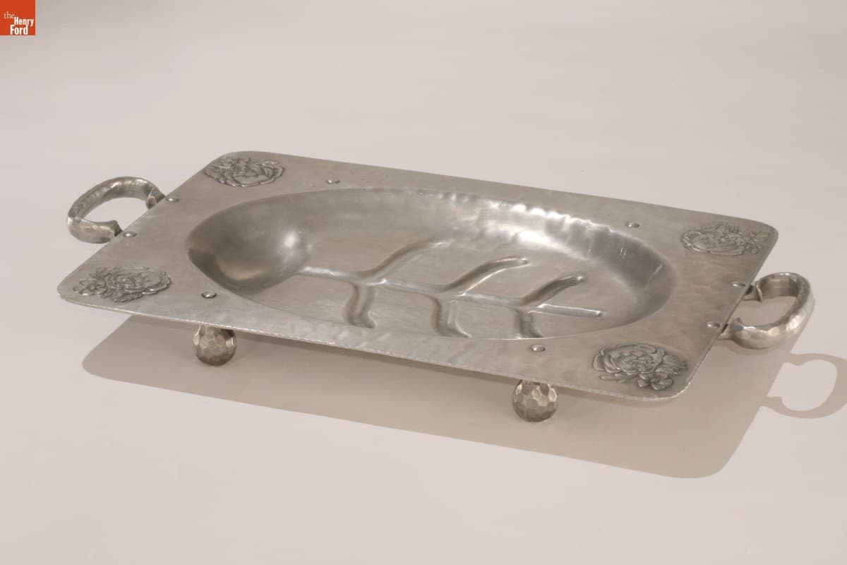 Everlast "Forged Rose" Platter, 1945-1947