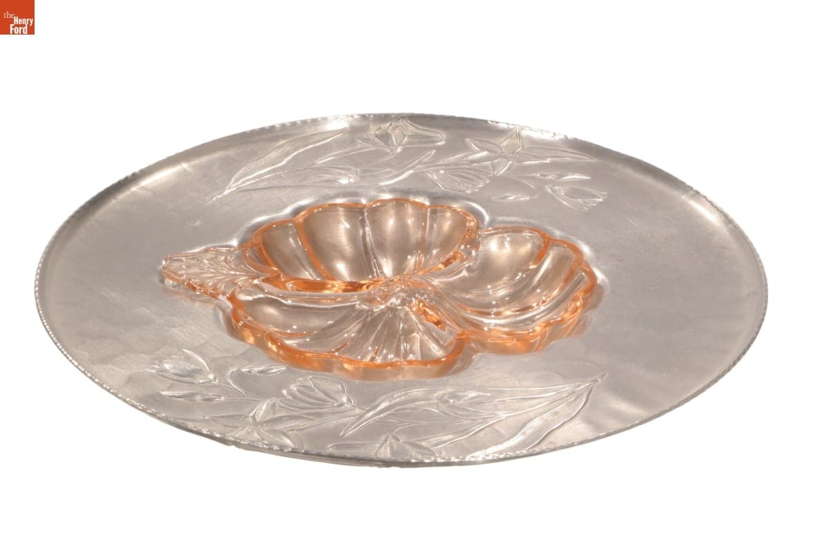Everlast "Forged Daylily" Relish Tray, 1950-1951