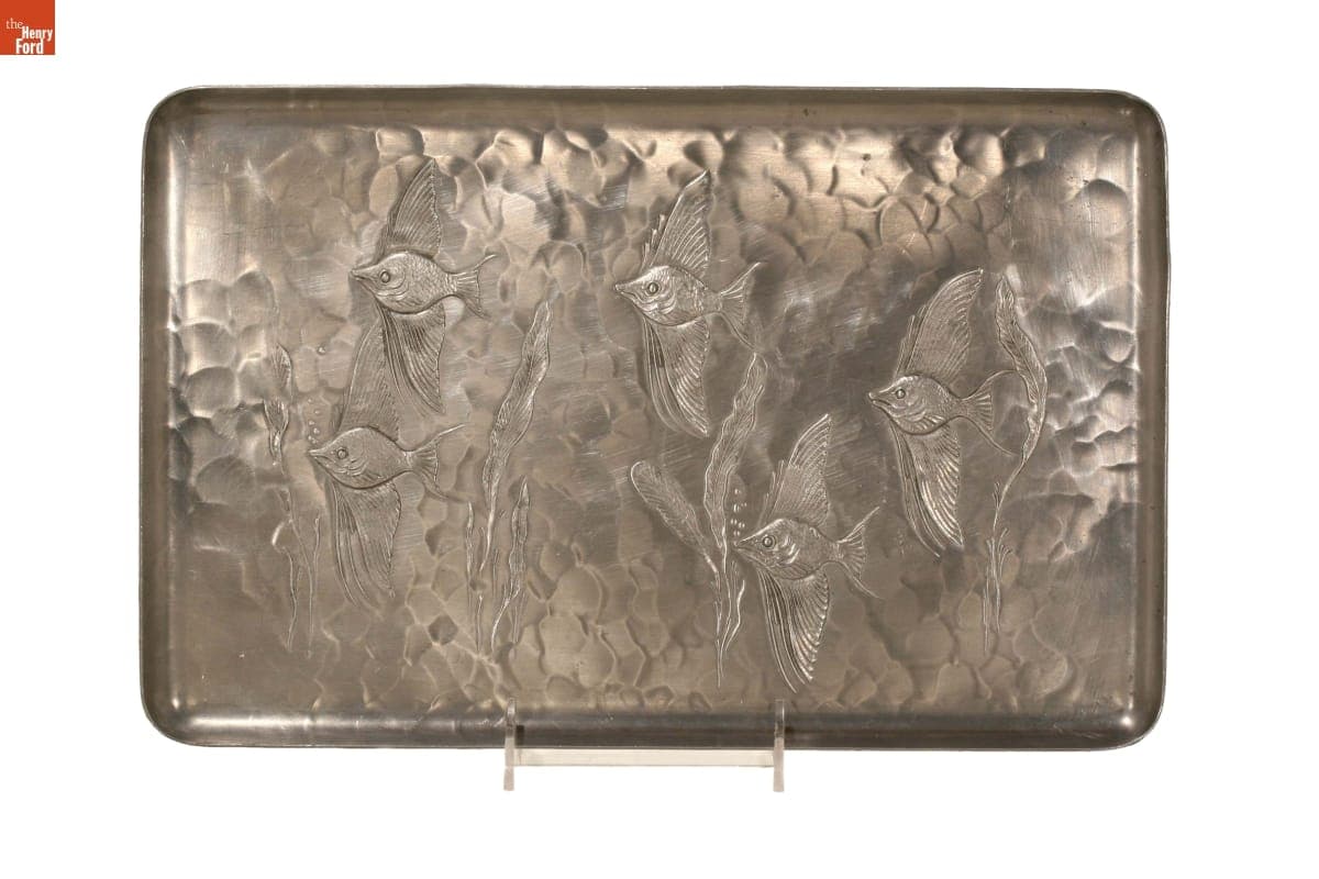 Everlast "Forged Tropical Fish" Tray, 1936-1938
