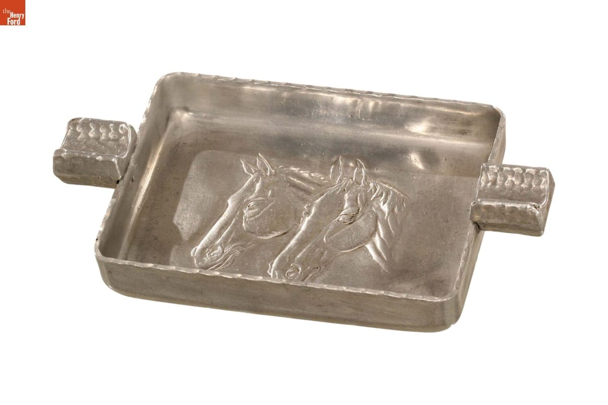 Everlast "Forged Horse" Ashtray, 1947-1949