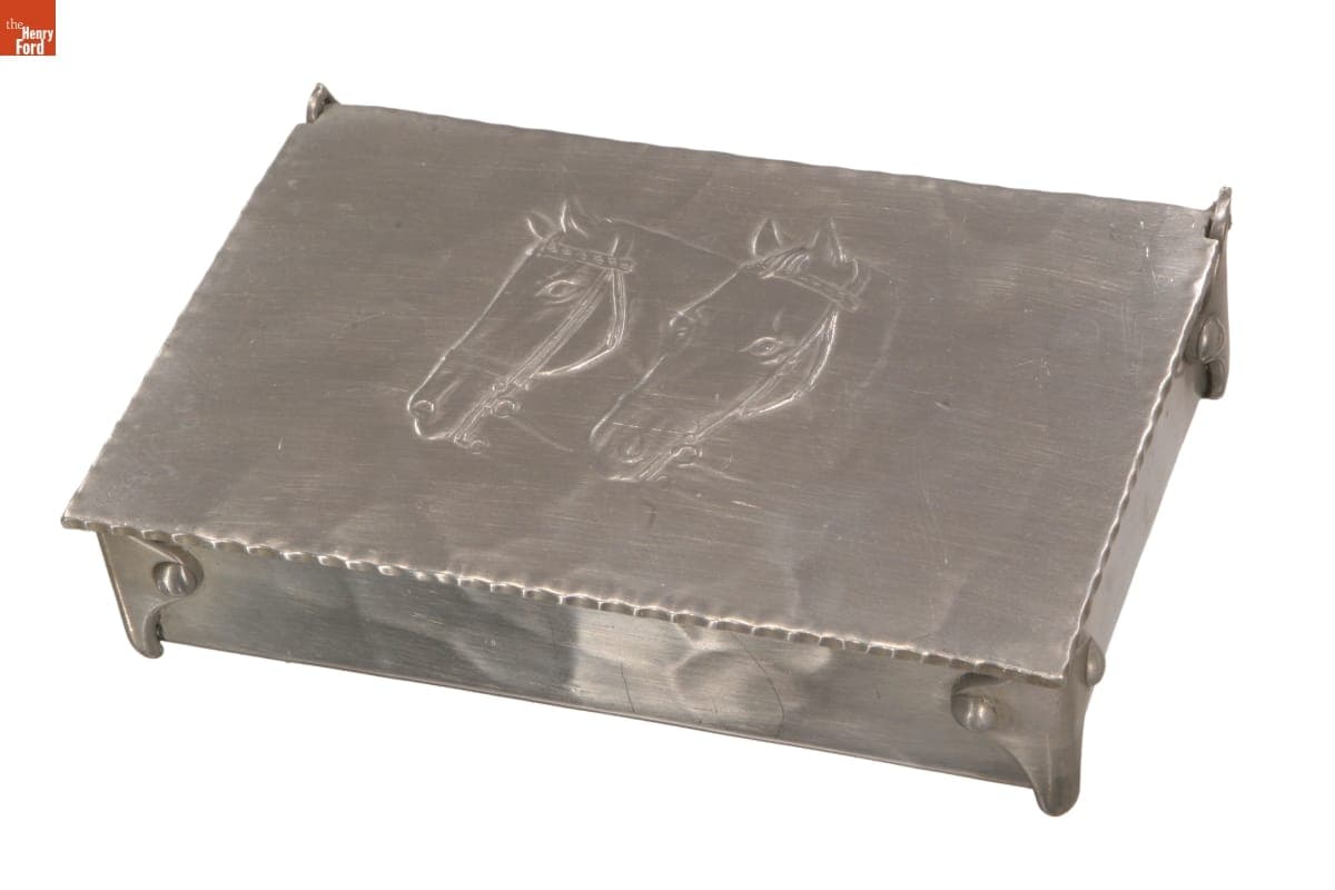 Everlast "Forged Horse" Card Box, 1936-1941