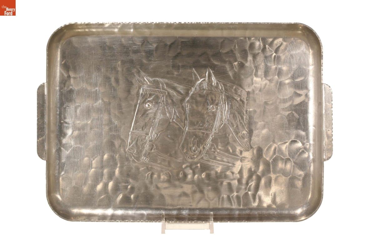 Everlast "Forged Horse" Tray, 1936-1941