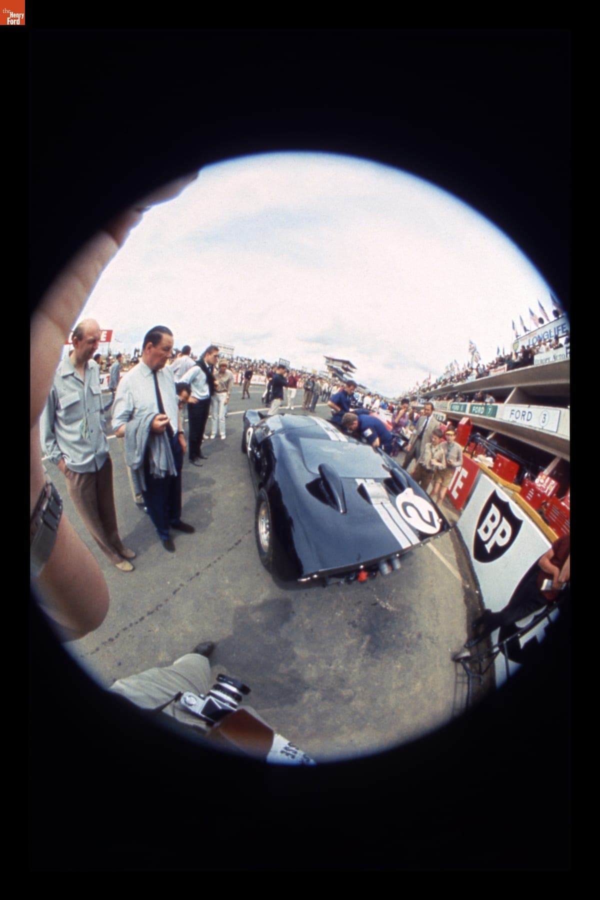 Ford GT40 Mark II Driven by Bruce McLaren and Chris Amon at the 24 Heures du Mans (24 Hours of Le Mans) Race, June 1966