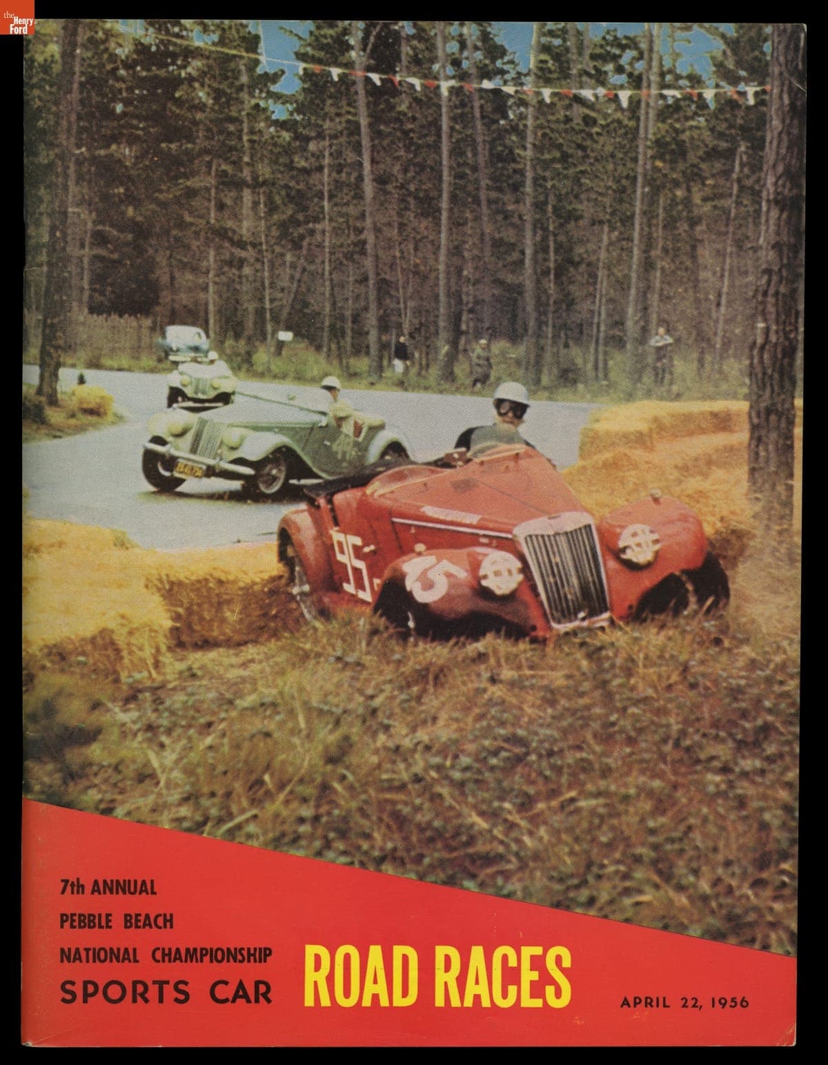 Program, 7th Annual Pebble Beach National Championship Sports Car Road Races, April 1956