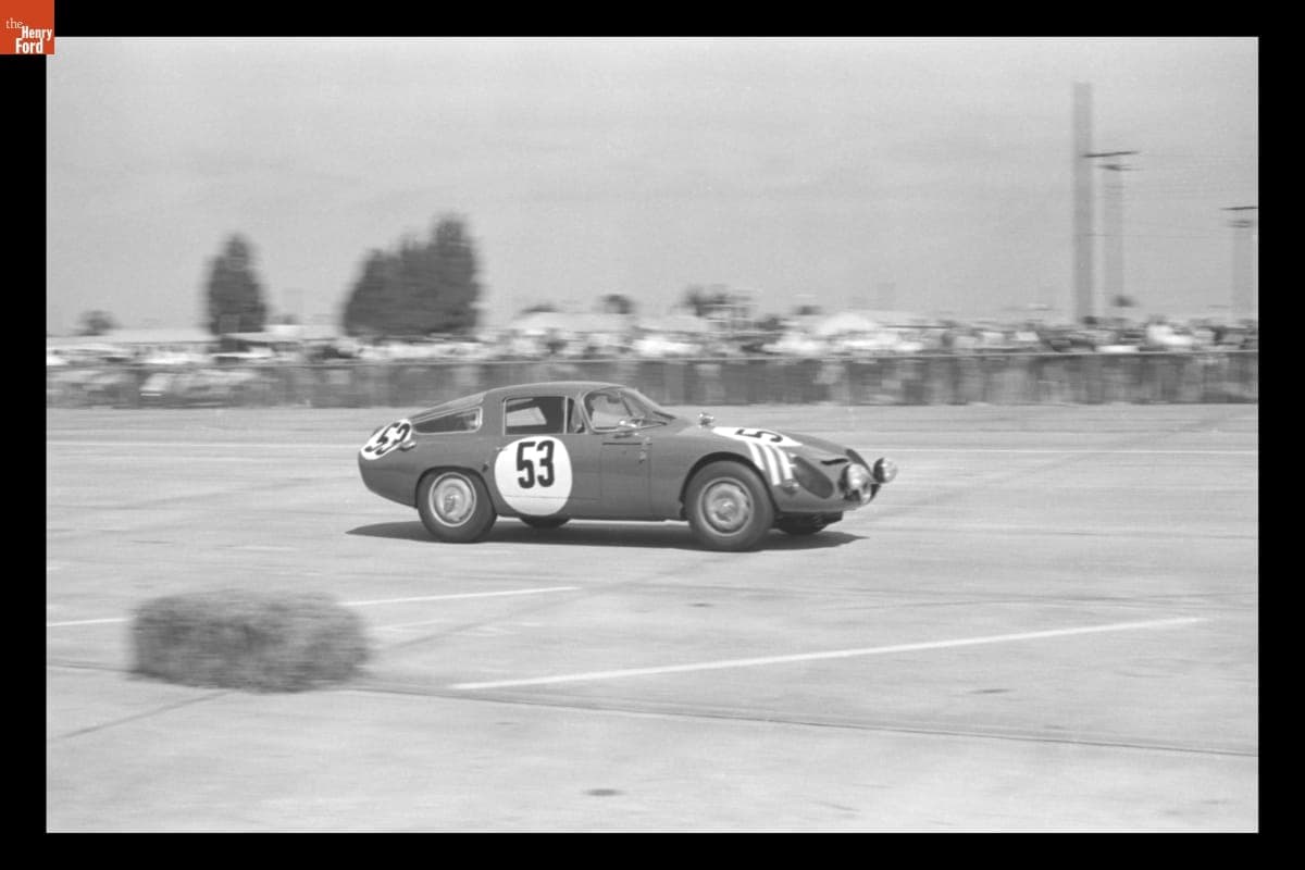 Alfa Romeo Giulia TZ Driven by Jim Kaser and Chuck Stoddard at the 12 Hours of Sebring Race, March 1964