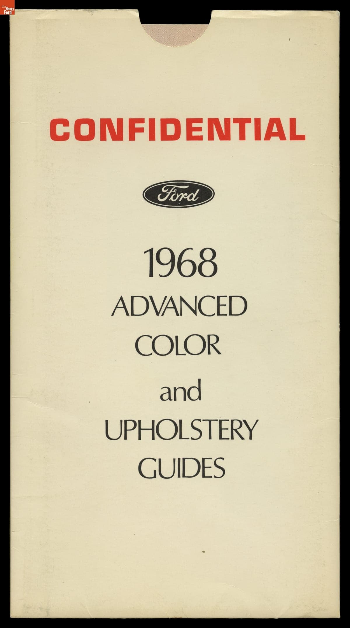 Confidential Ford 1968 Advanced Color and Upholstery Guides