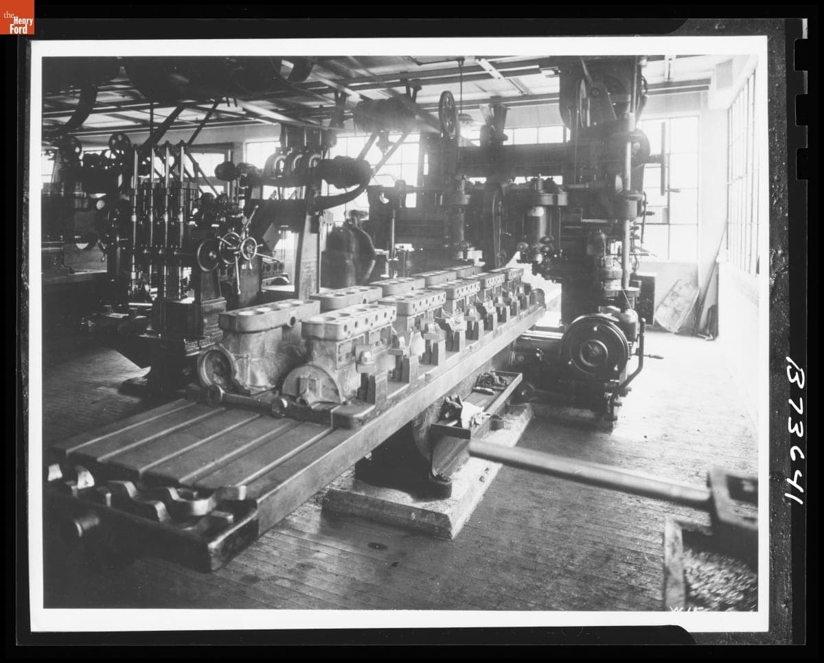 Ingersoll Milling Machine Used at Ford Motor Company Highland Park Plant