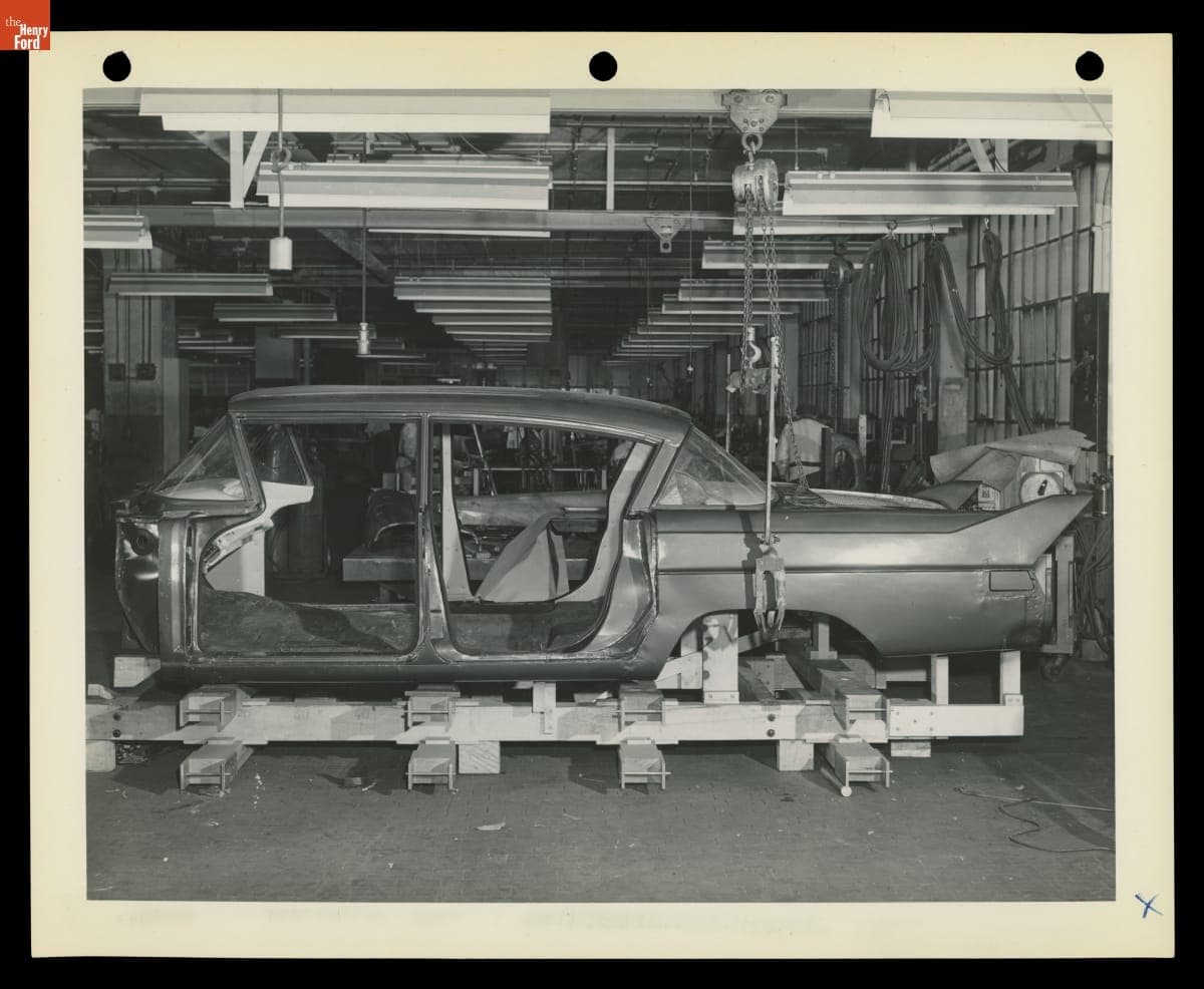 Pre-Prototype Body Construction, Studebaker-Packard Corporation 57th Series Product Program, 1951-1956