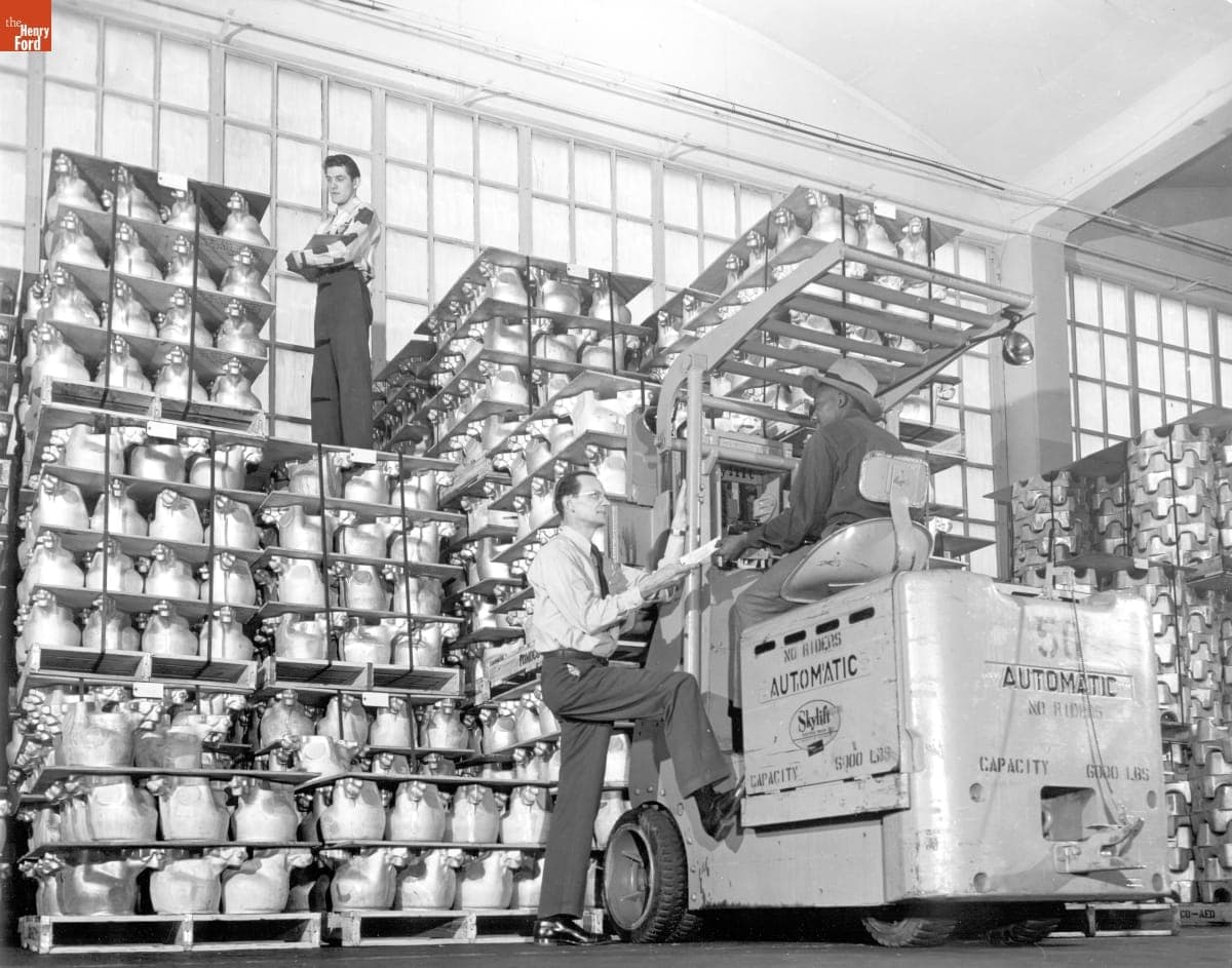 Cylinder Heads for Pratt & Whitney Engines at the Ford Motor Company Aircraft Engine Division, Chicago, Illinois, February 11, 1952