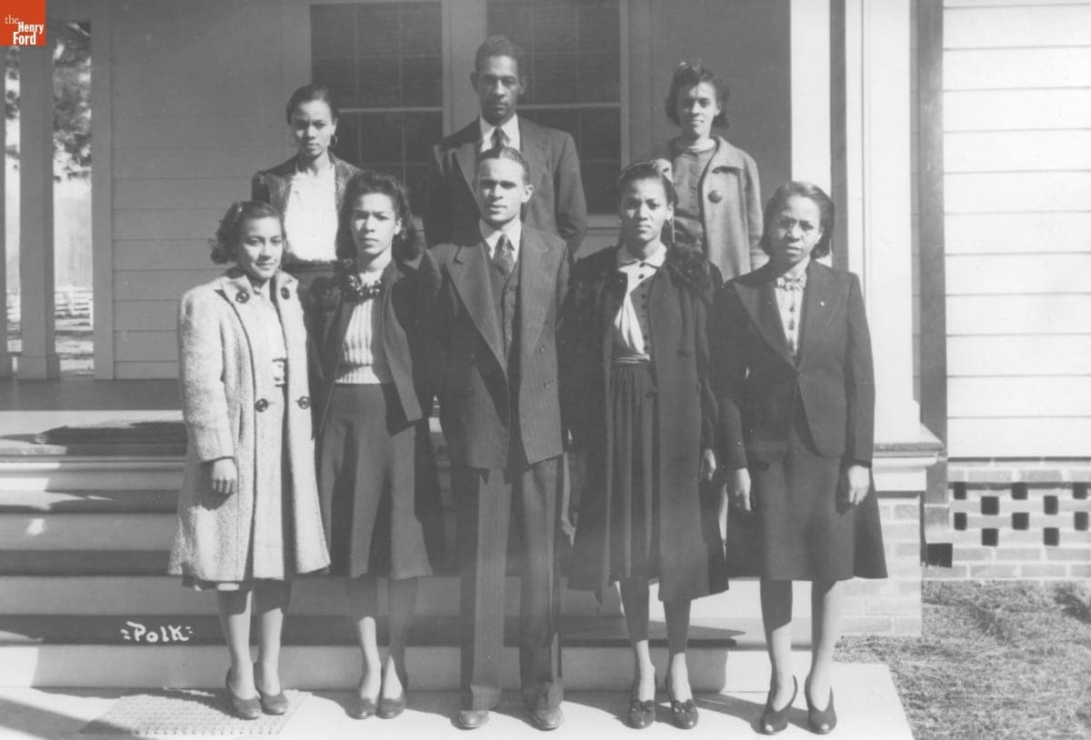 Faculty of the George Washington Carver School, Richmond Hill, Georgia, circa 1940