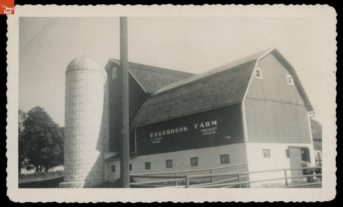 Smith Silo Company Concrete Stave Silo at Edgebrook Farm