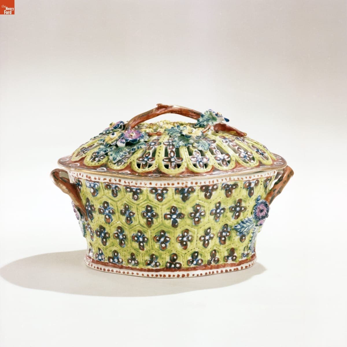 Covered Basket, 1768-1776
