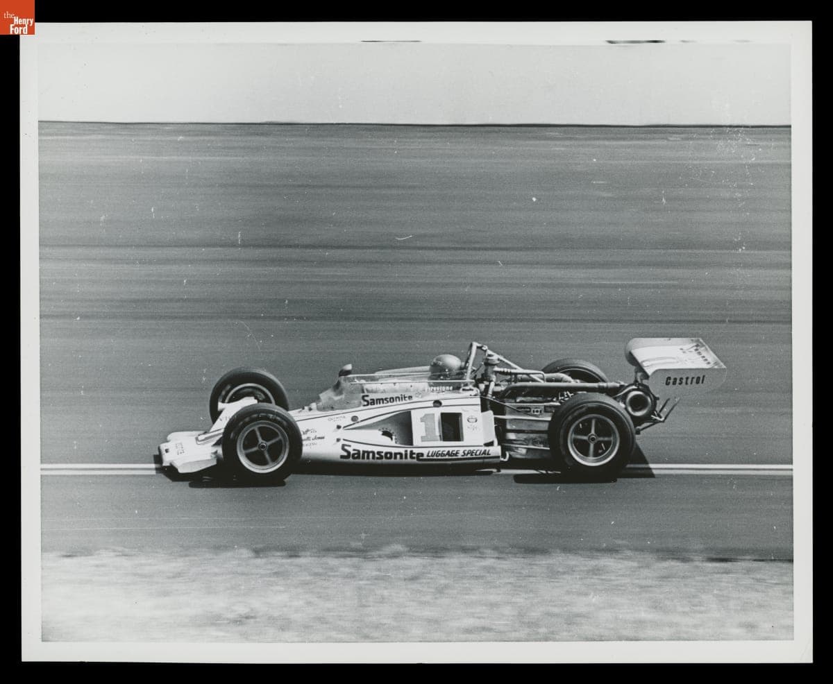 Parnelli/Offy Race Car Driven by Joe Leonard in the 1972 Schaefer 500, July 1972