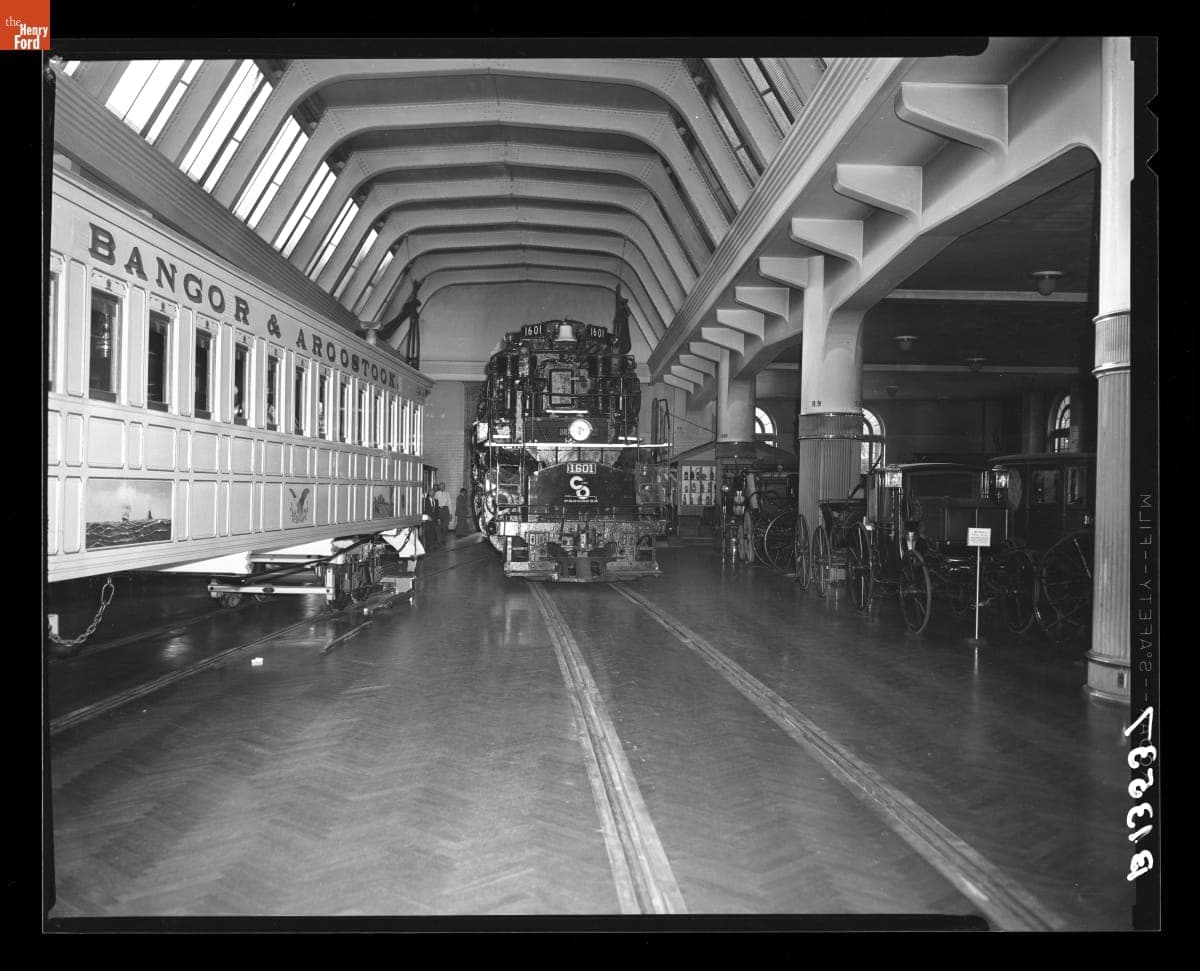 Third Attempt to Move the "Allegheny" Locomotive into Henry Ford Museum, 1956