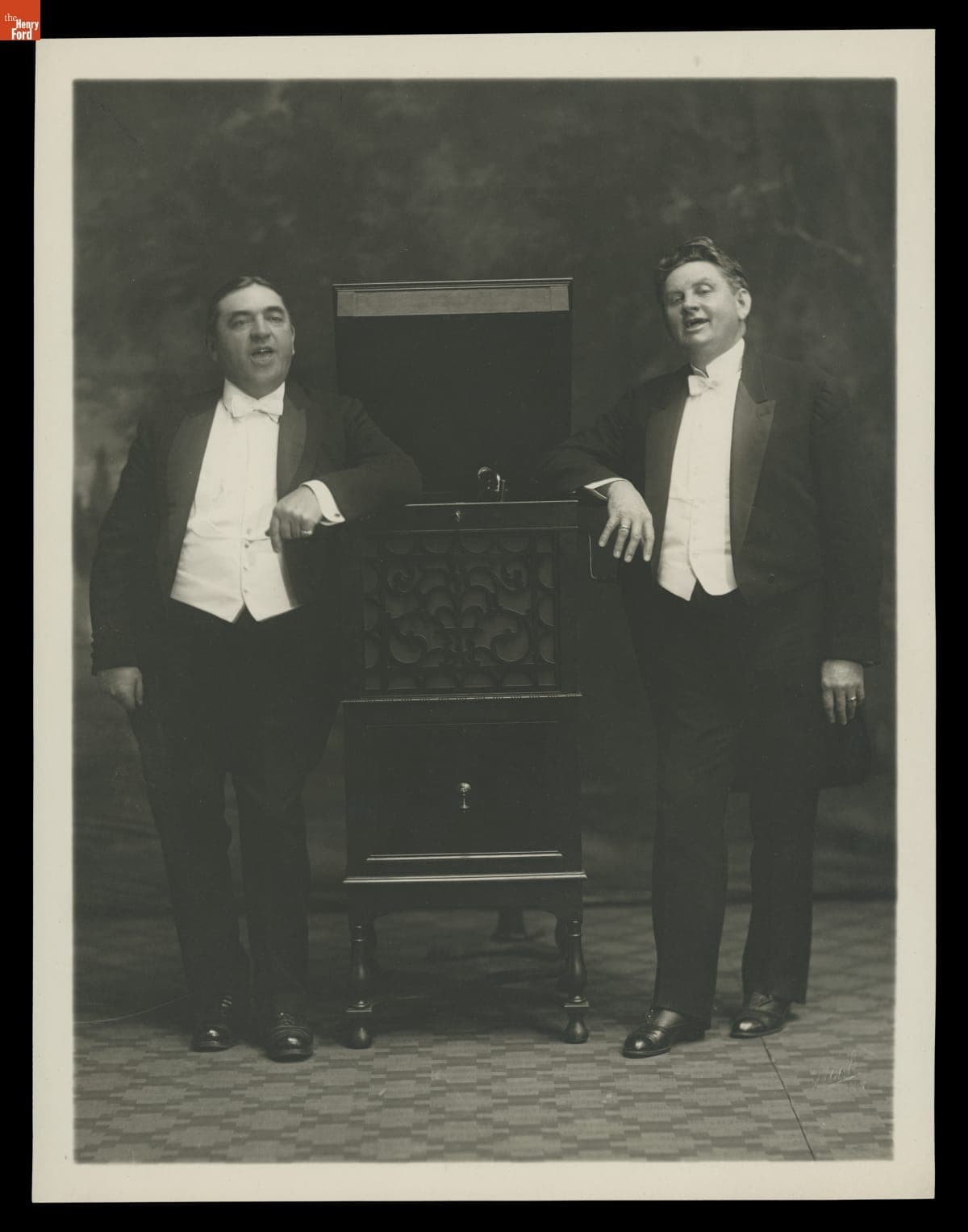 Edison Recording Artists Arthur Collins and Byron Harlan, 1920