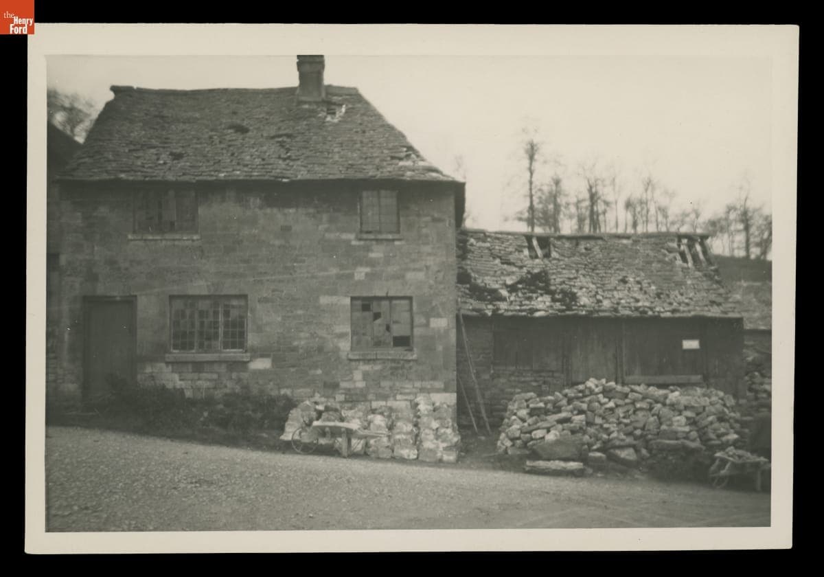 Cotswold Forge at Original Site, Snowshill, England, November 1930
